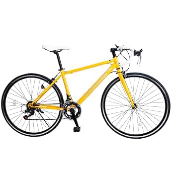 Amazon | 21Technology 自転車 ロードバイク 700c イエロー 700